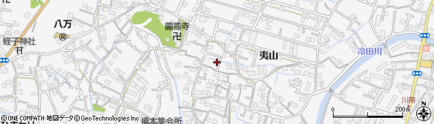 徳島県徳島市八万町夷山235-2周辺の地図