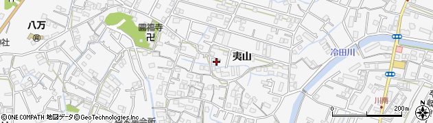 徳島県徳島市八万町夷山255周辺の地図