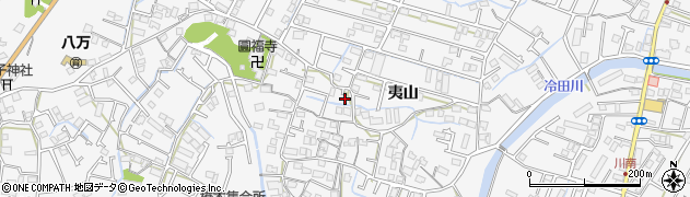 徳島県徳島市八万町夷山239周辺の地図