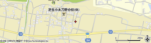 徳島県三好市三野町太刀野641周辺の地図