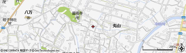 徳島県徳島市八万町夷山237-13周辺の地図