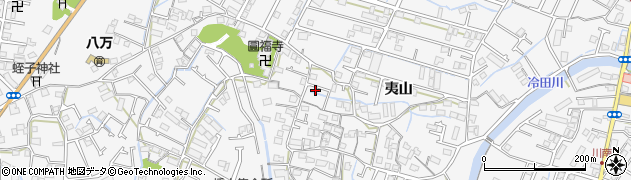 徳島県徳島市八万町夷山237-14周辺の地図