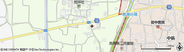 徳島県三好市三野町清水407周辺の地図
