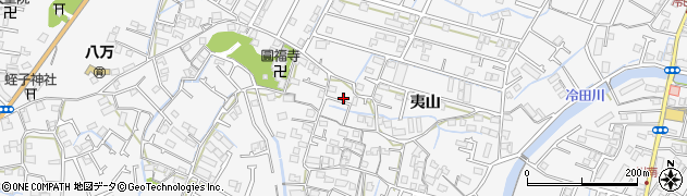 徳島県徳島市八万町夷山237周辺の地図