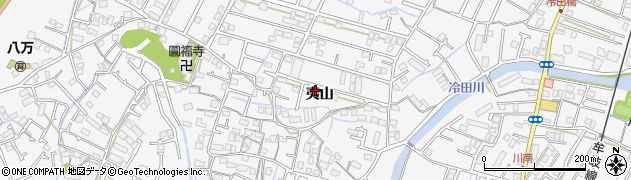 徳島県徳島市八万町夷山258周辺の地図