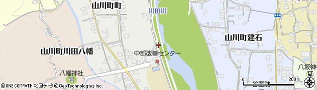 徳島県吉野川市山川町馬場崎周辺の地図