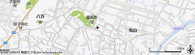 徳島県徳島市八万町夷山39周辺の地図