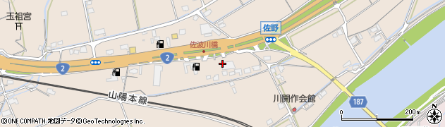 山口県防府市佐野1374周辺の地図