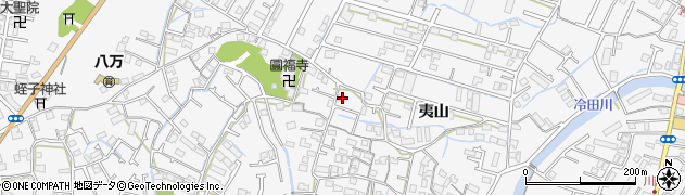 徳島県徳島市八万町夷山237-4周辺の地図
