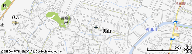 徳島県徳島市八万町夷山251周辺の地図