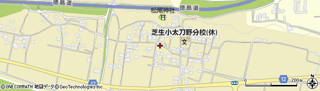 徳島県三好市三野町太刀野1012周辺の地図