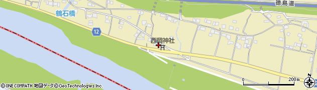 徳島県三好市三野町太刀野1657周辺の地図