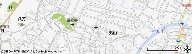 徳島県徳島市八万町夷山254周辺の地図