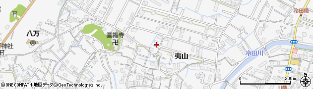 徳島県徳島市八万町夷山254-5周辺の地図