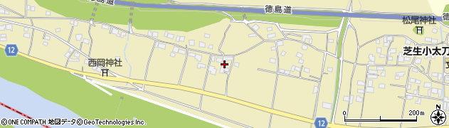 徳島県三好市三野町太刀野1473周辺の地図