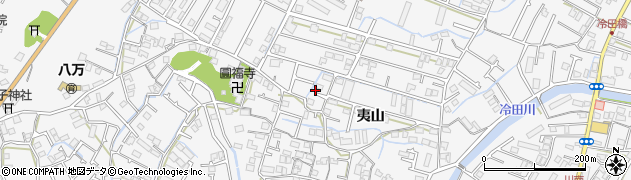 徳島県徳島市八万町夷山254-6周辺の地図
