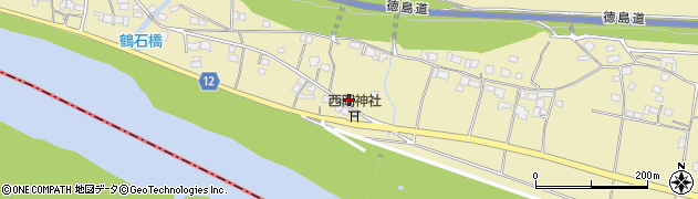 徳島県三好市三野町太刀野1571周辺の地図