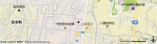 山口県防府市東仁井令町10周辺の地図