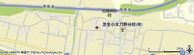 徳島県三好市三野町太刀野1084周辺の地図