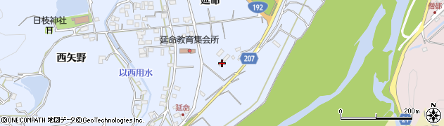 徳島県徳島市国府町延命387周辺の地図