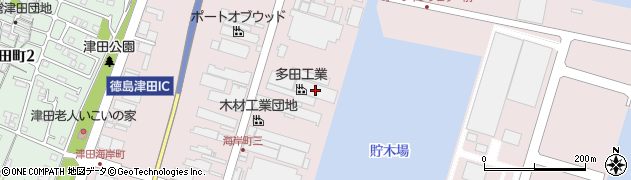 多田工業株式会社　営業部周辺の地図