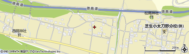 徳島県三好市三野町太刀野1260周辺の地図