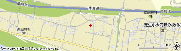 徳島県三好市三野町太刀野1443周辺の地図