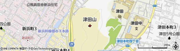 津田山周辺の地図