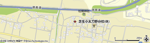 徳島県三好市三野町太刀野1085周辺の地図