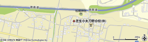徳島県三好市三野町太刀野1091周辺の地図