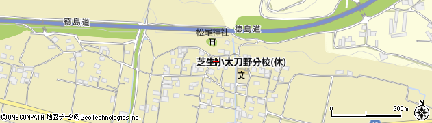 徳島県三好市三野町太刀野1004周辺の地図