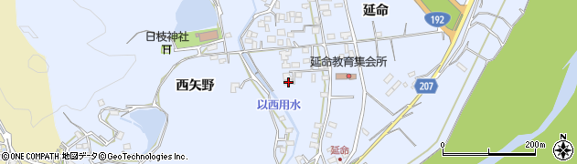 徳島県徳島市国府町延命473周辺の地図