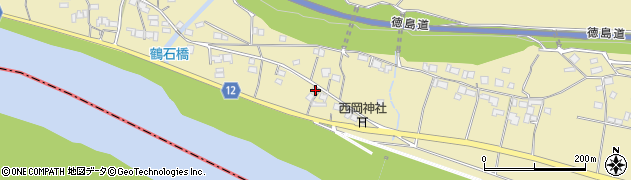 徳島県三好市三野町太刀野1651周辺の地図