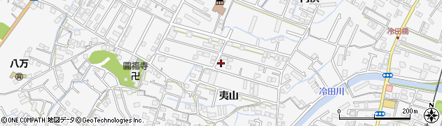 徳島県徳島市八万町夷山281周辺の地図