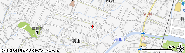 徳島県徳島市八万町夷山318周辺の地図