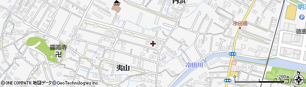 徳島県徳島市八万町夷山321周辺の地図