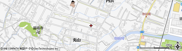徳島県徳島市八万町夷山316周辺の地図