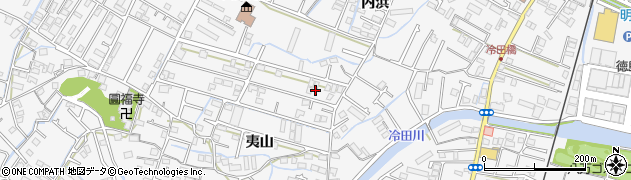 徳島県徳島市八万町夷山320周辺の地図