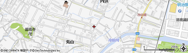 徳島県徳島市八万町夷山309周辺の地図