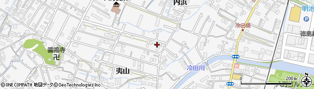 徳島県徳島市八万町夷山311周辺の地図
