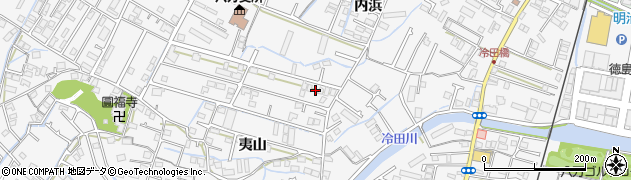 徳島県徳島市八万町夷山312周辺の地図
