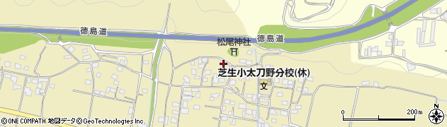 徳島県三好市三野町太刀野1095周辺の地図