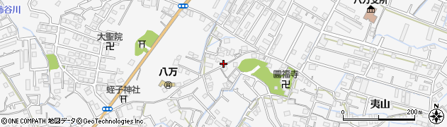 徳島県徳島市八万町夷山14周辺の地図