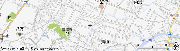 徳島県徳島市八万町夷山248-6周辺の地図
