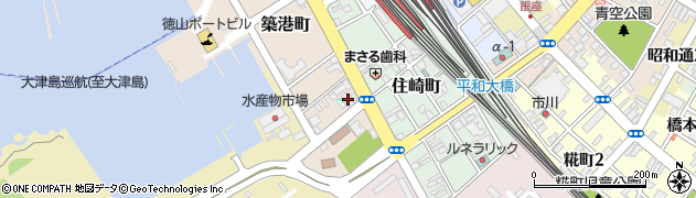 山九株式会社　周南支店周辺の地図