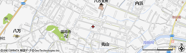 徳島県徳島市八万町夷山284周辺の地図