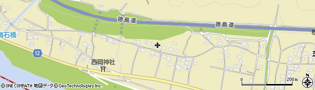 徳島県三好市三野町太刀野1517周辺の地図