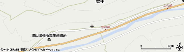 和歌山県有田郡有田川町粟生393周辺の地図