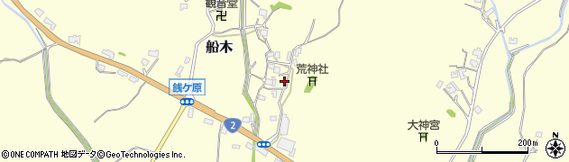 山口県宇部市船木2144周辺の地図