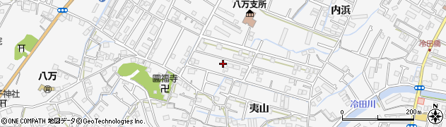 徳島県徳島市八万町夷山283-10周辺の地図